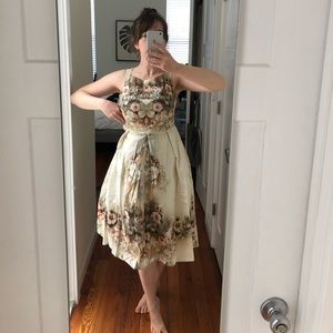 ASOS vintage-style midi dress